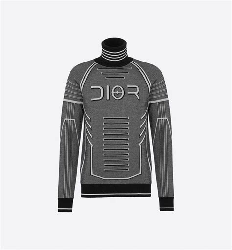 dior technical wool turtleneck sweater|DIOR AND LEWIS HAMILTON Turtleneck Sweater.